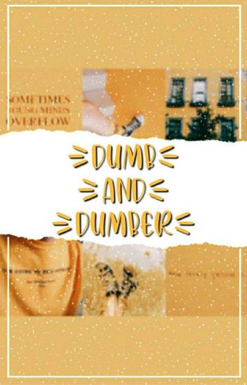 (🌙) Dumb And Dumber ━chantao。