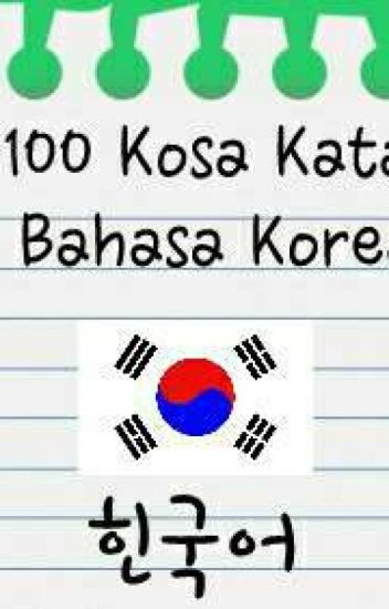 100 Kosa Kata Bahasa Korea Bagi Pemula