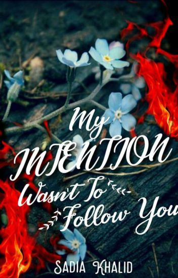 My Intention Wasn't To Follow You