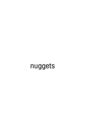 Nuggets ➳ Wonki