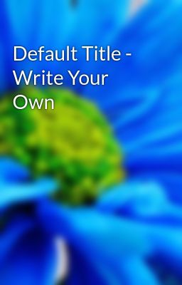 Default Title - Write Your own