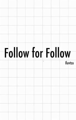 Follow for Follow 💜