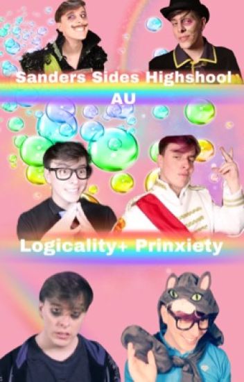 Awkward Antics [sanders Sides Highschool Au] Prinxiety+logicality