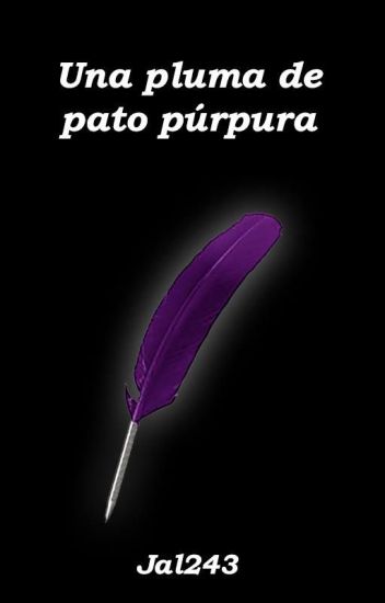 Una Pluma De Pato Púrpura