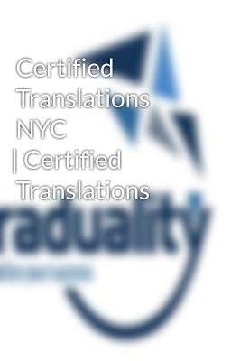 Certified Translations nyc | Certi...