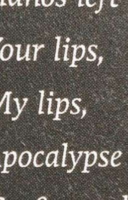Your Lips, my Lips.. Apocalypse~ |j...