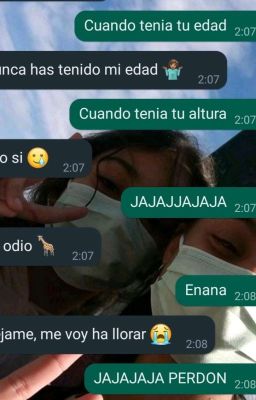 Whatsapps con una Enana