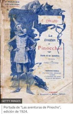 el Pinocho de "carlo Collodi"