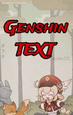 Genshin Text