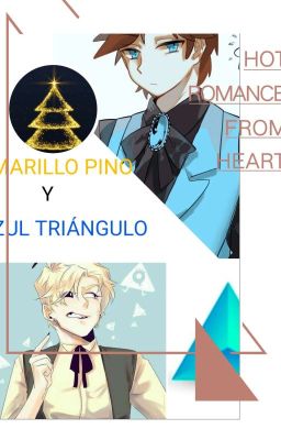 Amarillo Pino y Azul Triángulo .