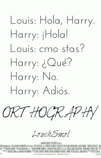 Orthography《larry Stylinson》