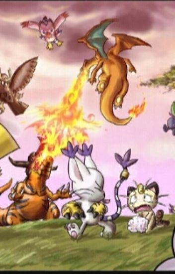 Digimon Y Pokemon,equipos Unidos